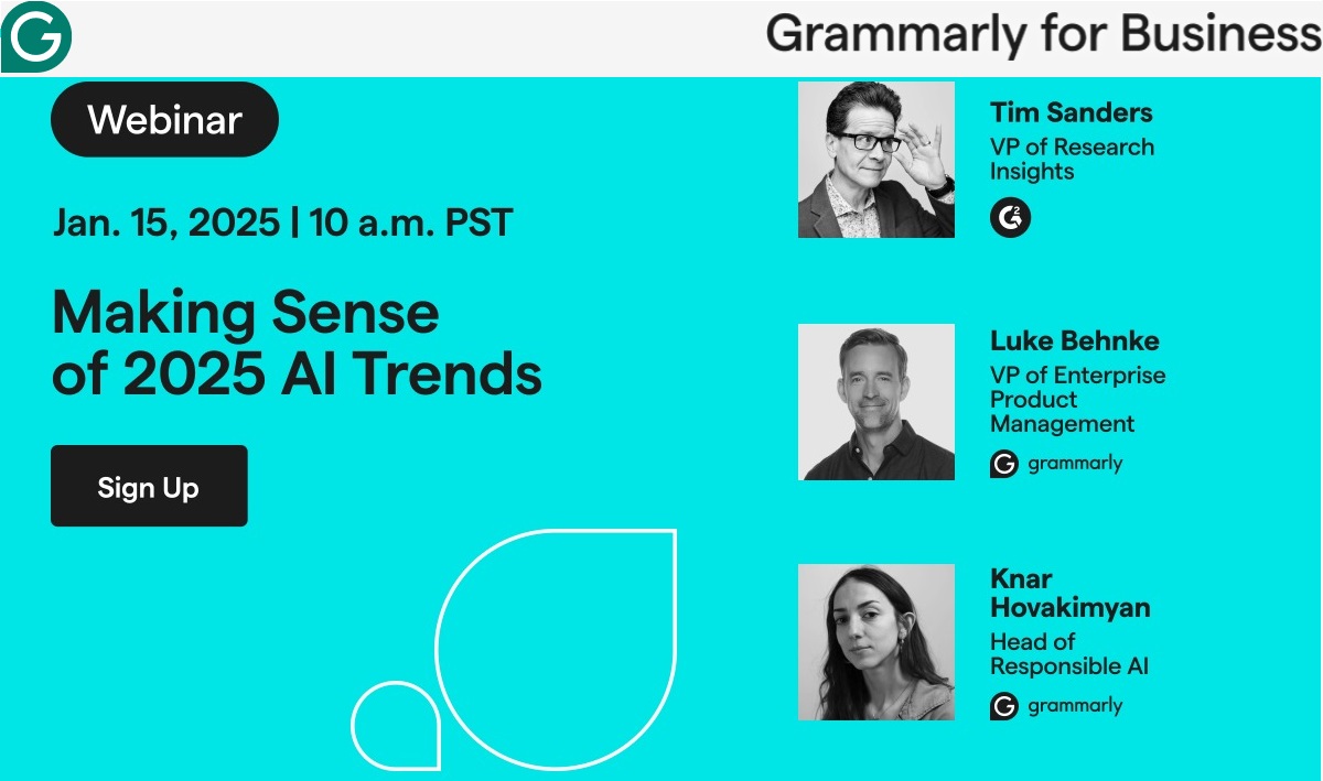 Webinar: Making Sense of 2025 AI Trends