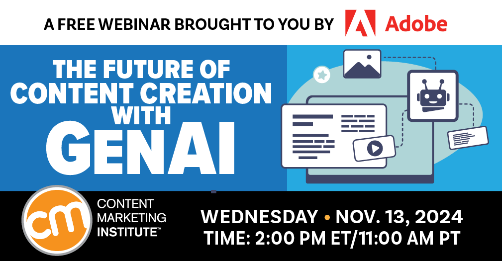 Wednesday: The Future of Content Creation with GenAI 