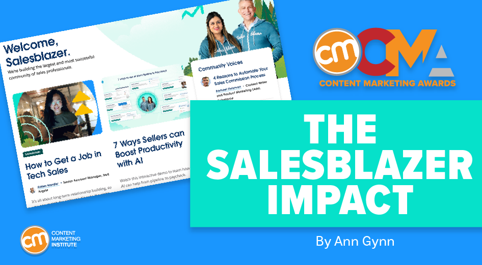 How Salesforce Blazed Award-Winning Content Trail for Sales Pros